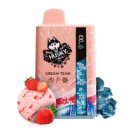 Электронная сигарета Хаски Аир Макс 2.0 8000 Клубничное мороженое (Husky Airmax 2.0 8000 Cream Team)