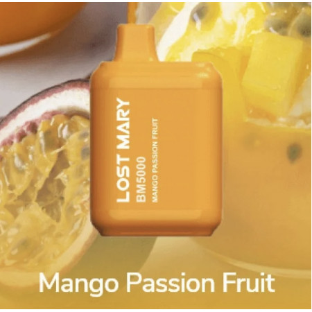 Электронная сигарета LOST MARY BM5000 Mango Passion Fruit (Манго Маракуйя)