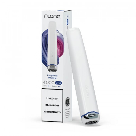 Электронная сигарета Plonq Plus Pro Голубика Малина (Плонг Плюс Про)