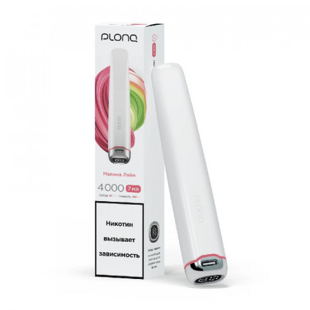 Электронная сигарета Plonq Plus Pro Малина Лайм (Плонг Плюс Про)