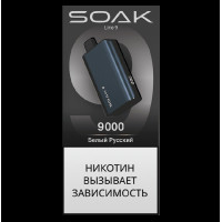 Электронная сигарета SOAK 9 Белый Русский (White Russian)