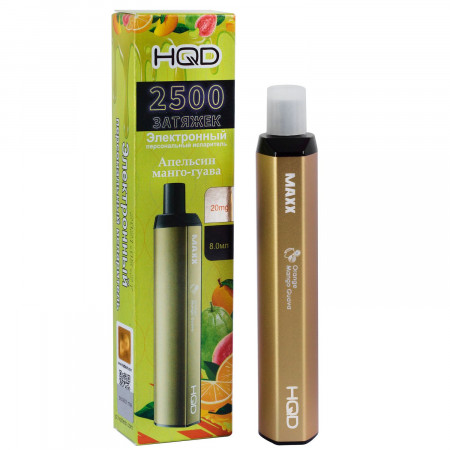 HQD MAXX Orange Mango Guava (HQD Макс Апельсин Манго Гуава)